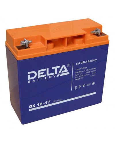 Аккумулятор свинцово-кислотный Delta GX 12-17 в Самаре Электротехническое оборудование Pintop.ru