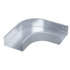 Угол горизонтальный 90 градусов 50х100, 1,5 мм, горячий цинк, в комплекте с крепежными элементами и соединительными пластинами, необходимыми для монтажа