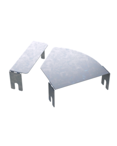 Крышка д/угла гор.изм.CPO 0-44 осн.150 DKC (38011HDZL) в Самаре Аксессуары для лотков Pintop.ru