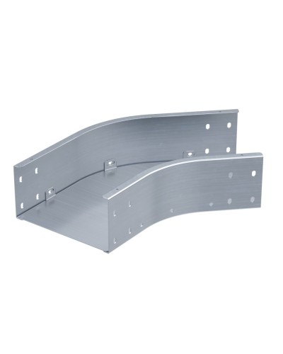 Угол горизонтальный 45 градусов 80х100, 2,0 мм, горячий цинк DKC SCH810KHDZ в Самаре Аксессуары для лотков Pintop.ru