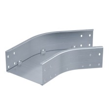 Угол горизонтальный 45 градусов 80х100, 1,2 мм DKC SCN810K