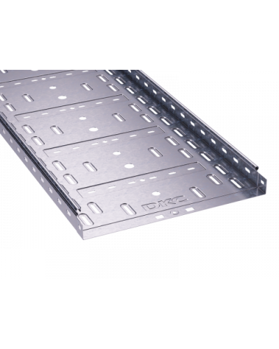 Лоток перфорированный 400х50 L3000, горячеоцинкованный DKC 35266HDZ в Самаре Кабельные лотки Pintop.ru
