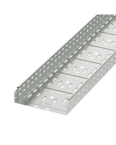 Лоток перфорированный 600х100 L 2000, горячеоцинкованный DKC 35337HDZ в Самаре Кабельные лотки Pintop.ru