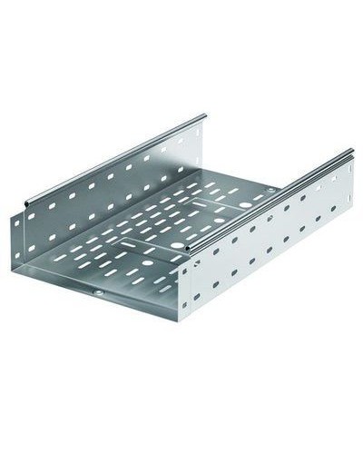 Лоток перфорированный 500х80 L 2000, горячеоцинкованный DKC (35317HDZ) в Самаре Кабельные лотки Pintop.ru