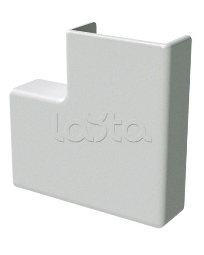 Угол плоский белый 22x10 DKC (00407R) в Самаре Аксессуары для кабель-канала Pintop.ru