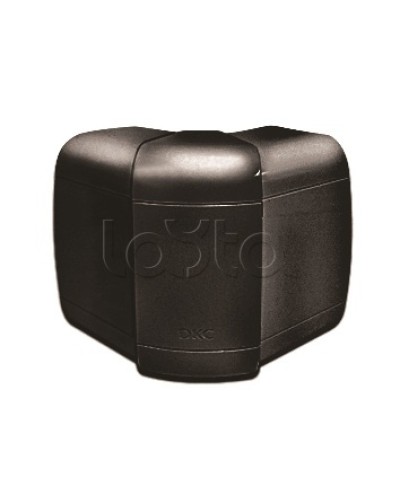 Угол внешний 110х50 мм, измен. черный DKC 01052A в Самаре Аксессуары для лотков Pintop.ru