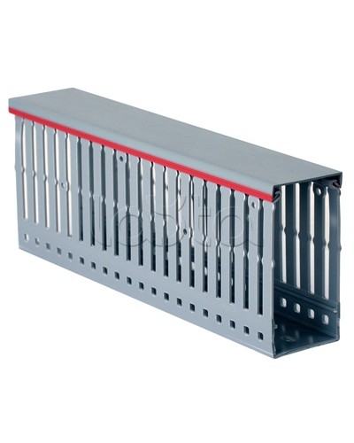 Короб перфорированный, серый RL6 40x60 мм DKC 01107RL (36м/упк) в Самаре Кабельные лотки Pintop.ru