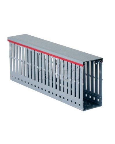 Короб перфорированный, серый RL6 100x60 мм DKC 01140RL в Самаре Кабельные лотки Pintop.ru