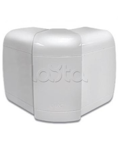 Угол внешний 140х50 мм, изменяемый 80-120°, цвет серый металлик DKC 01452G в Самаре Аксессуары для кабель-канала Pintop.ru