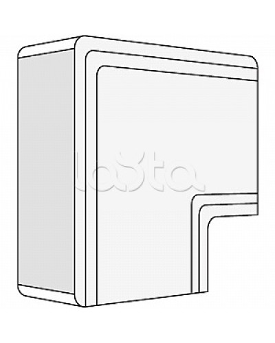 Угол плоский 150x60 NPAN DKC 01747 в Самаре Аксессуары для кабель-канала Pintop.ru