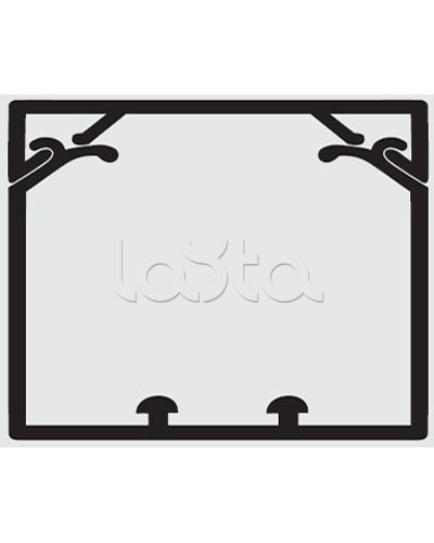 Короб с крышкой с направляющими для установки разделителей ТА-GN 100x80 мм DKC 01790 в Самаре Кабель-канал Pintop.ru