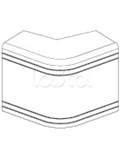 Угол NEA неизменяемый внеш. 90° 40/40 DKC 01806 в Самаре Аксессуары для кабель-канала Pintop.ru