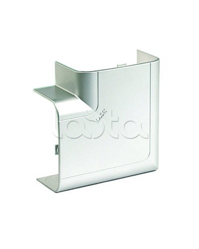 Угол плоский 90х50 мм, изменяемый, цвет серый металлик DKC 09503G в Самаре Аксессуары для лотков Pintop.ru