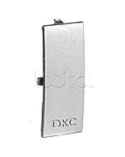 Накладка на стык крышек 60 мм, цвет серый металлик DKC 09504G в Самаре Аксессуары для лотков Pintop.ru