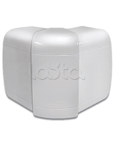 Угол внешний 90х50 мм, изменяемый 80-120°, цвет серый металлик DKC 09552G в Самаре Аксессуары для лотков Pintop.ru