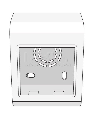 Коробка монтажная под 2 модуля VIVA PDD DKC 10033 в Самаре Аксессуары для кабель-канала Pintop.ru