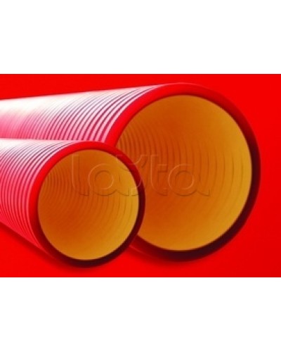 Труба жесткая двустен 110 мм черная DKC 160911A в Самаре Труба гофрированная Pintop.ru