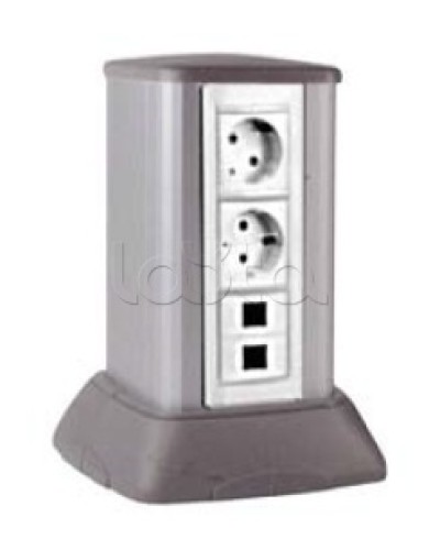 Миниколонна алюминиевая, 0.25 м DKC 19522 в Самаре Аксессуары для кабель-канала Pintop.ru