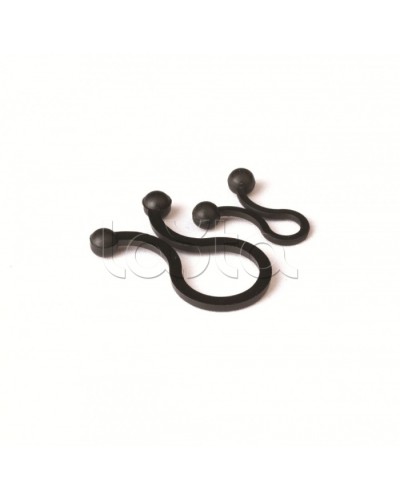 Замок, цвет - черный, д.17,8-20,3 DKC 21043116 в Самаре Крепежные изделия Pintop.ru