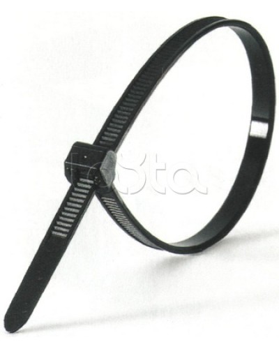 Хомут-стяжка нейлоновый, стандартный P6.6 7.8x240 чёрный DKC 25325 (100 шт/уп) в Самаре Стяжки-хомуты Pintop.ru