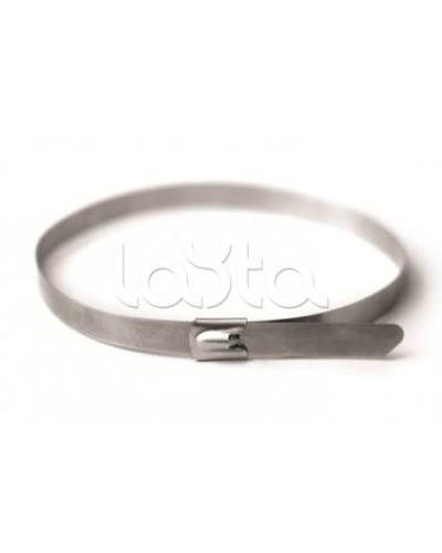 Хомут из нержавеющей стали AISI 316 4,6х350 DKC 27607 в Самаре Стяжки-хомуты Pintop.ru