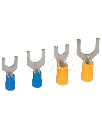 Наконечник вилочный с изолир.фланцем 0,25-1,5 кв.мм 5,2 мм (НВИ) DKC 2A15P в Самаре Держатели, клипсы, скобы Pintop.ru