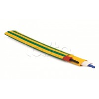 Трубка самозатухающая термоусаживаемая19,1/9,5 мм желто-зеленый DKC 2NF201191GY