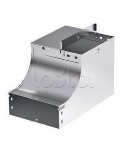 Угол CSSD 90 вертикальный внутр. переходник прав. осн. 150 DKC в Самаре Аксессуары для кабель-канала Pintop.ru