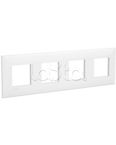 Рамка ARTLEBEDEV Белое облако Avanti, 8 мод. DKC 4400908 в Самаре Аксессуары для стоек и шкафов Pintop.ru