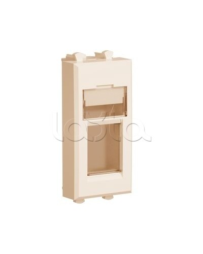 Адаптер для Keystone Ванильная дымка Avanti, 1 мод DKC 4405201 в Самаре Аксессуары для стоек и шкафов Pintop.ru