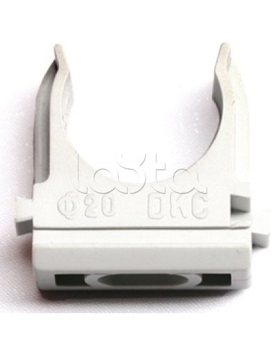 Держатель с защелкой, д.20 мм DKC 51020 в Самаре Держатели, клипсы, скобы Pintop.ru
