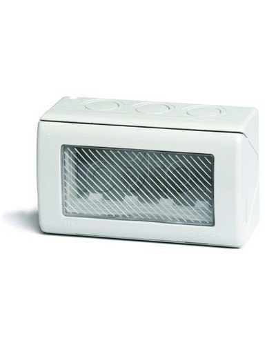 Модульная настен. коробка для эл/устан. изделий VIVA, IP55,4мод. DKC 54755 в Самаре Аксессуары для кабель-канала Pintop.ru