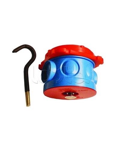 Коробка потолочная с крюком для заливки в бетон, д.70х57мм DKC 59383 в Самаре Распределительные коробки Pintop.ru