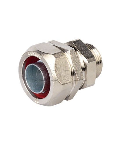 Муфта поворотная металлорукав-коробка DN 20,М25х1,5,наружная резьба DKC 6014-25G в Самаре Повороты, муфты, тройники Pintop.ru