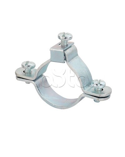 Хомут заземления для труб 16-3/8 мм, оцинкованная сталь DKC 6042-16 в Самаре Стяжки-хомуты Pintop.ru