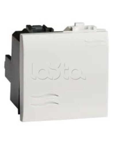 Выключатель типа кнопка, белый, 2мод. DKC 76022B в Самаре Аксессуары для стоек и шкафов Pintop.ru