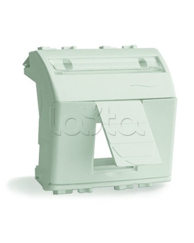 Адаптер для информационных разъемов Keystone, белый, 2 мод DKC 76613B в Самаре Аксессуары для кабель-канала Pintop.ru