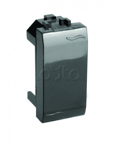 Заглушка чёрная на 1 мод DKC 77616N в Самаре Аксессуары для кабель-канала Pintop.ru