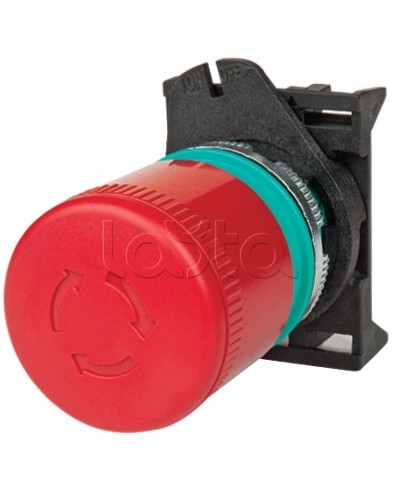 Кнопка аварийная грибовидная поворотная с индикацией д. 60 DKC ABHT1C6S в Самаре Аксессуары для стоек и шкафов Pintop.ru