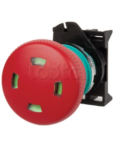 Кнопка аварийная грибовидная типа тяни-толкай с индикацией O 40 DKC ABHT1P4S в Самаре Аксессуары для стоек и шкафов Pintop.ru