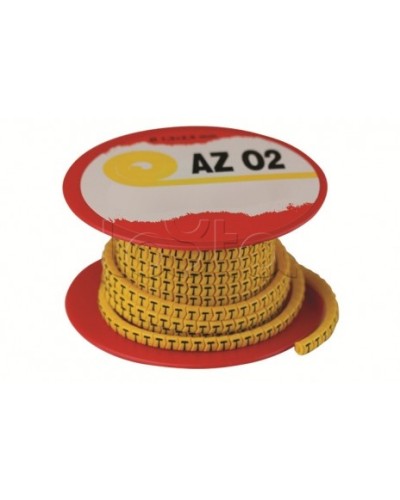 Колечко маркировочное R, 4-8мм. черное на желтом DKC AZS4RRBY в Самаре Крепежные изделия Pintop.ru