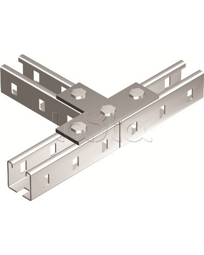 Пластина соединительная Т-обр., горячеоцинкованная DKC BMD1031HDZ в Самаре Аксессуары для лотков Pintop.ru