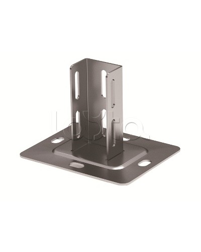 Крепление к потолку для двойного С-образного профиля 41х41, горячеоцинкованное DKC BSF8202HDZ в Самаре Крепежные изделия Pintop.ru