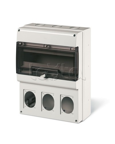 Корпус на 16 модулей и 3 поста с основанием 70х87 мм. Тип M400 DKC DIS6724316 в Самаре Аксессуары для стоек и шкафов Pintop.ru