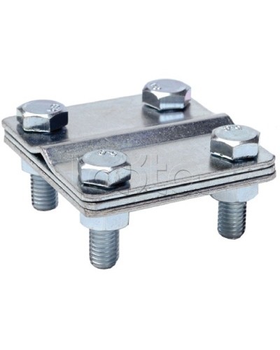 Соединитель пруток - полоса 57 - 57 мм DKC NG3102 в Самаре Повороты, муфты, тройники Pintop.ru