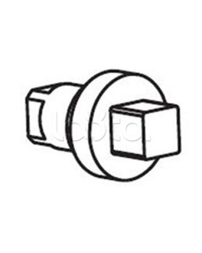 Личинка замка, для малой ручки, под ключ квадратного профиля 8мм DKC R5CE212 в Самаре Аксессуары для стоек и шкафов Pintop.ru