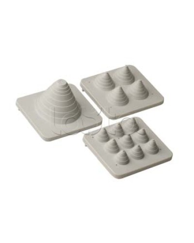 Ввод кабельныймембранный 4х21мм 4 отверстий диаметр 47мм (20 шт/уп) DKC R5MP01 в Самаре Аксессуары для стоек и шкафов Pintop.ru