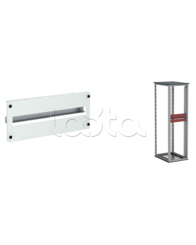 Панель секционная, для модулей, 48 (2x24) модулей, В=400мм, Ш=600мм DKC R5PI541 в Самаре Аксессуары для стоек и шкафов Pintop.ru