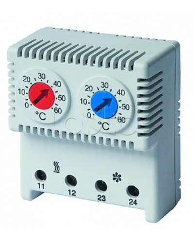 Термостат сдвоенный DKC (R5THRV13) в Самаре Аксессуары для стоек и шкафов Pintop.ru