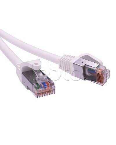 Патч-корд экранированный CAT6 F/UTP 4х2, LSZH, белый, 7м DKC RN6FU4570WH в Самаре Патчкорды (медные) Pintop.ru